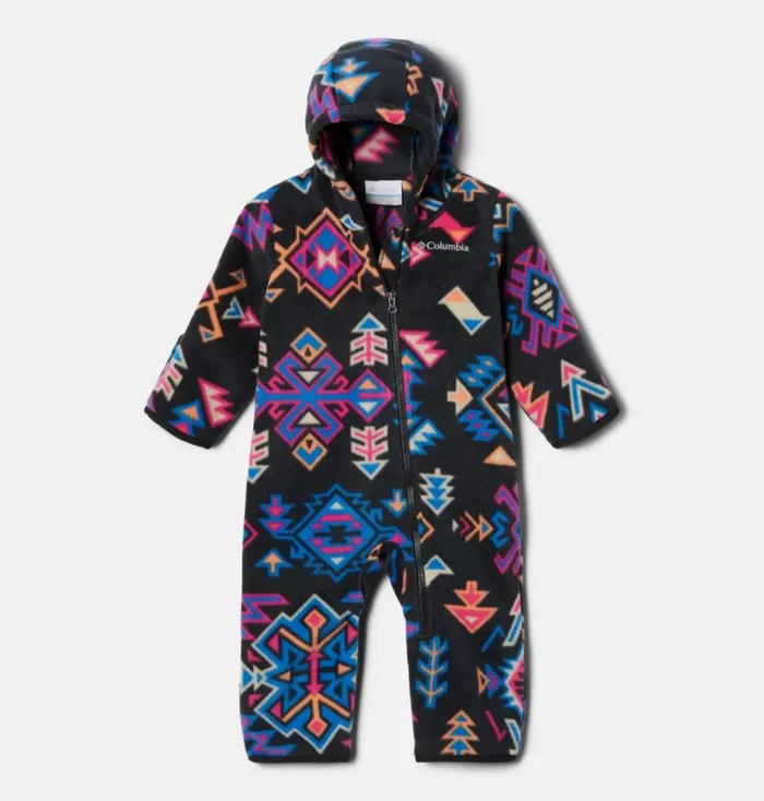Infant Snowtop II Bunting Black Woven Nature Kids Columbia Sportswear Fleece
