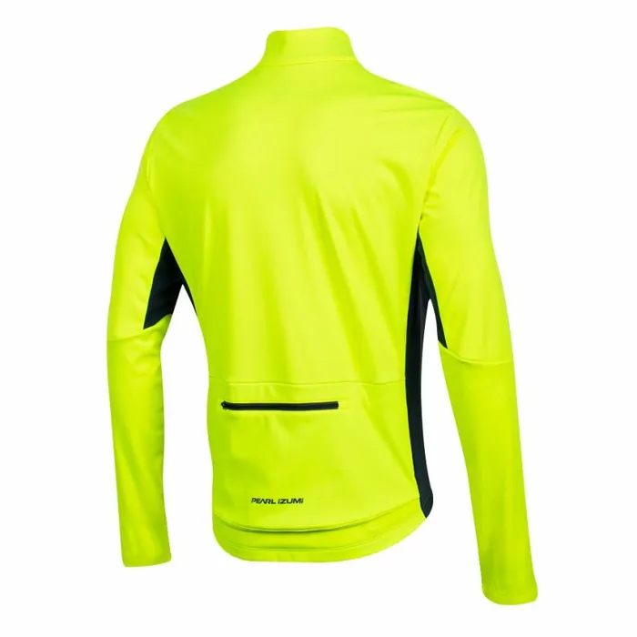 Interval AmFIB Jacket Screaming Yellownavy Men PEARL IZUMi Road