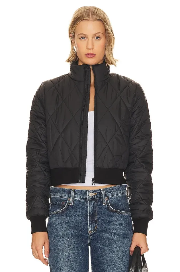 Jackets and Coats Women Lovers and Friends Josette Quilted Jacket Black