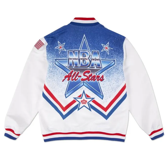 Jackets and Outerwear Men Mitchell and Ness Authentic All Star East 199192 Warm Up Jacket Jackets and Outerwear Men Mitchell and Ness Authentic All Star East 199192 Warm Up Jacket