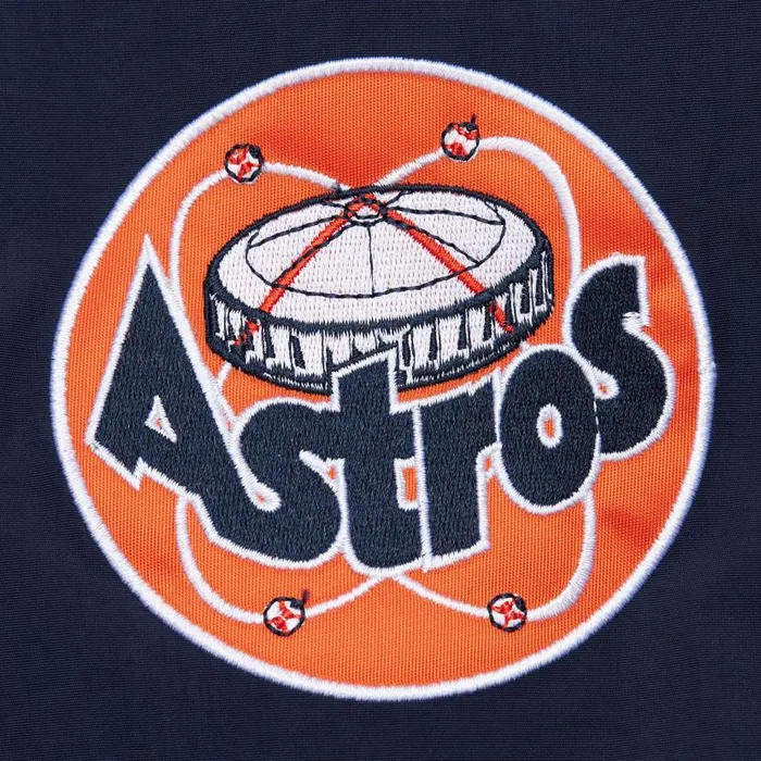 Jackets and Outerwear Men Mitchell and Ness Classic Nylon Pullover Vintage Logo Houston Astros Jackets and Outerwear Men Mitchell and Ness Classic Nylon Pullover Vintage Logo Houston Astros
