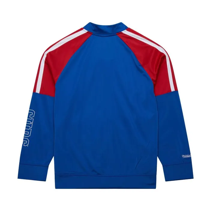 Jackets and Outerwear Men Mitchell and Ness Color Blocked Track Jacket Vintage Logo Chicago Cubs Jackets and Outerwear Men Mitchell and Ness Color Blocked Track Jacket Vintage Logo Chicago Cubs