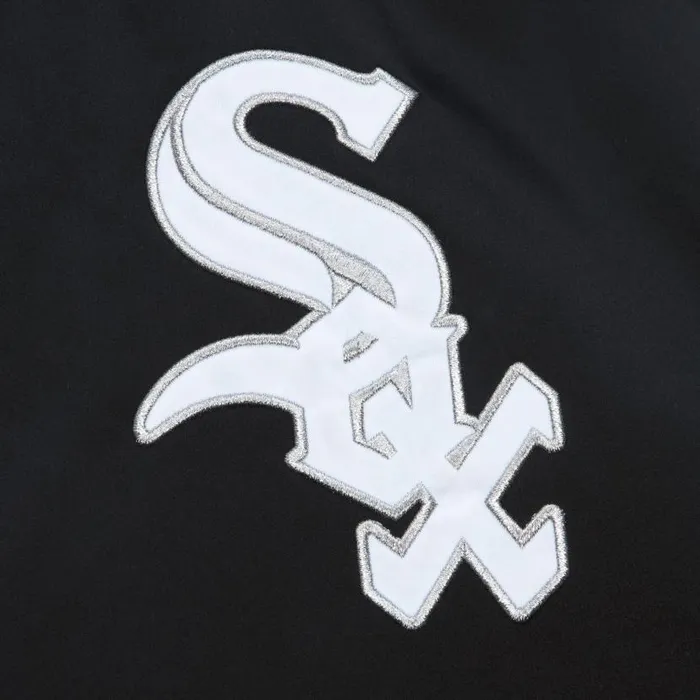 Jackets and Outerwear Men Mitchell and Ness Heavyweight Satin Jacket Chicago White Sox Jackets and Outerwear Men Mitchell and Ness Heavyweight Satin Jacket Chicago White Sox