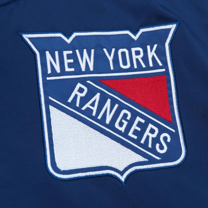 Jackets and Outerwear Men Mitchell and Ness Heavyweight Satin Jacket New York Rangers Jackets and Outerwear Men Mitchell and Ness Heavyweight Satin Jacket New York Rangers