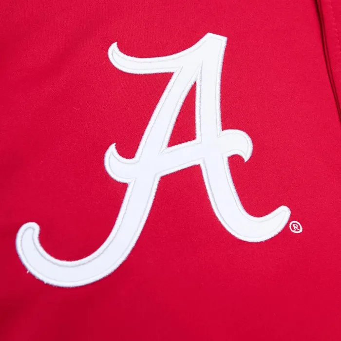 Jackets and Outerwear Men Mitchell and Ness Heavyweight Satin Jacket University Of Alabama Jackets and Outerwear Men Mitchell and Ness Heavyweight Satin Jacket University Of Alabama