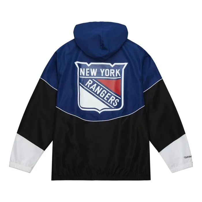 Jackets and Outerwear Men Mitchell and Ness Home Team Lightweight Windbreaker New York Rangers Jackets and Outerwear Men Mitchell and Ness Home Team Lightweight Windbreaker New York Rangers