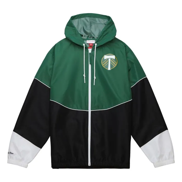Jackets and Outerwear Men Mitchell and Ness Home Team LW Windbreaker Portland Timbers