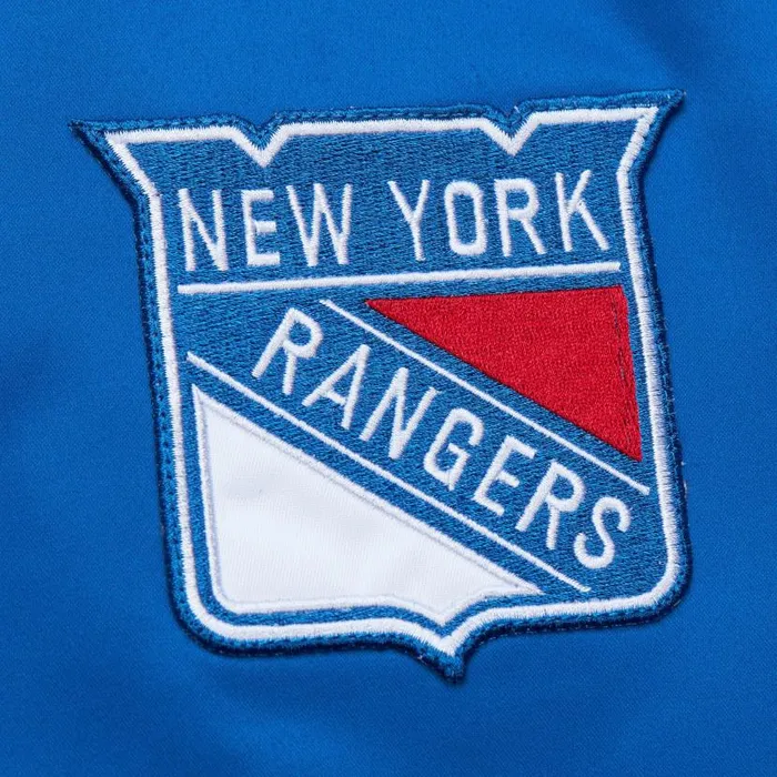 Jackets and Outerwear Men Mitchell and Ness Lightweight Satin Bomber Current Logo New York Rangers Jackets and Outerwear Men Mitchell and Ness Lightweight Satin Bomber Current Logo New York Rangers