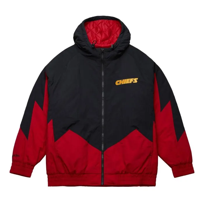 Jackets and Outerwear Men Mitchell and Ness Retro Full Zip Jacket Kansas City Chiefs
