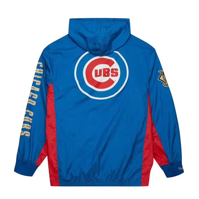 Jackets and Outerwear Men Mitchell and Ness Team OG 20 Anorak Windbreaker Current Logo Chicago Cubs Jackets and Outerwear Men Mitchell and Ness Team OG 20 Anorak Windbreaker Current Logo Chicago Cubs