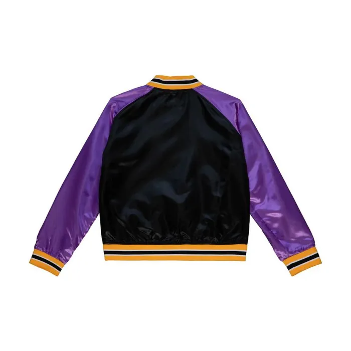 Jackets and Outerwear Women Mitchell and Ness Womens Satin Jacket 20 Los Angeles Lakers Jackets and Outerwear Women Mitchell and Ness Womens Satin Jacket 20 Los Angeles Lakers