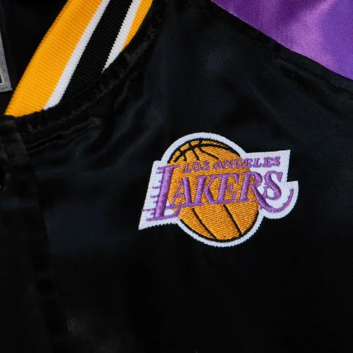 Jackets and Outerwear Women Mitchell and Ness Womens Satin Jacket 20 Los Angeles Lakers Jackets and Outerwear Women Mitchell and Ness Womens Satin Jacket 20 Los Angeles Lakers