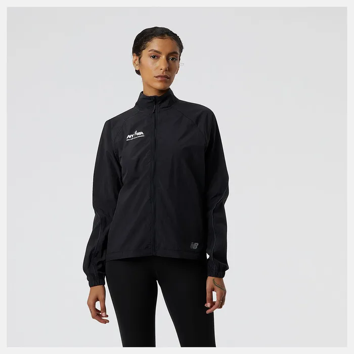 Jackets and Vests Women Newbalance Run For Life Impact Run Jacket Black