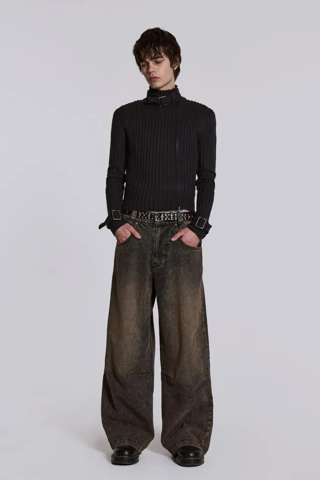 Jaded London Colossus Jeans Acid Brown Colossus Jeans 8211 Men
