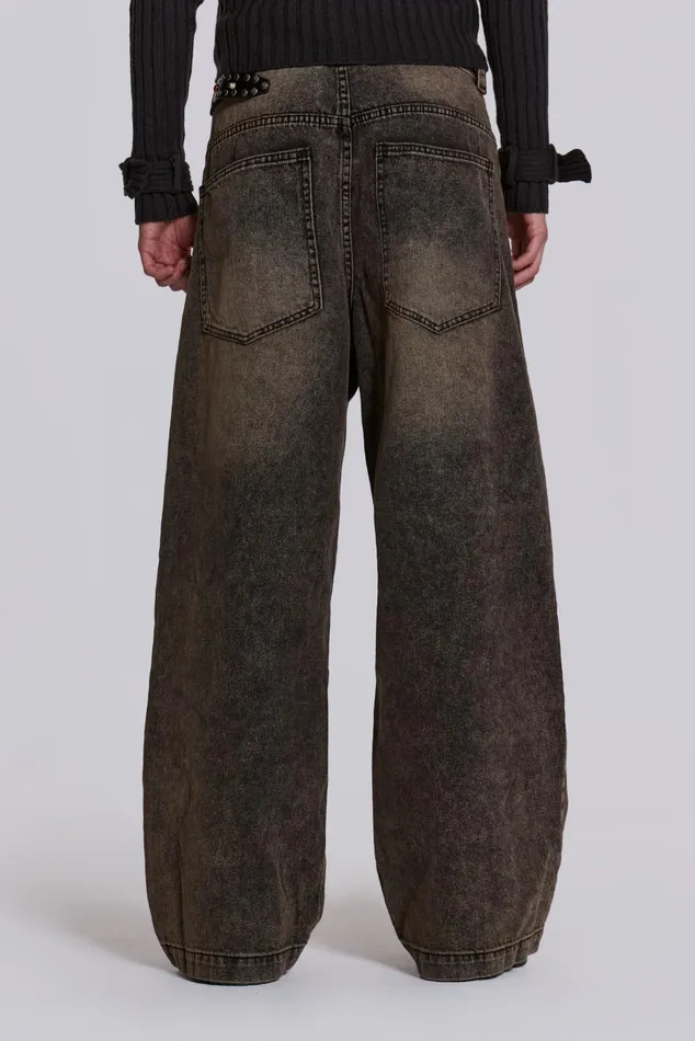 Jaded London Colossus Jeans Acid Brown Colossus Jeans 8211 Men