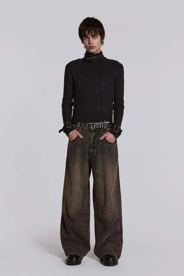 Jaded London Colossus Jeans Acid Brown Colossus Jeans 8211 Men