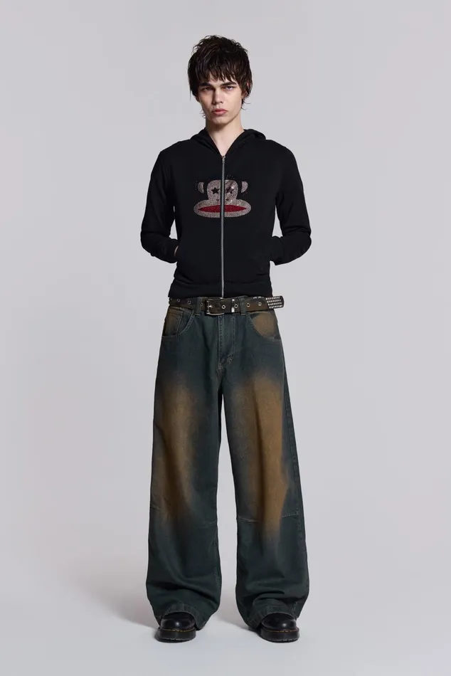 Jaded London Hoodies and Sweatshirts Starry Eyed Julius Hoodie 8211 Men