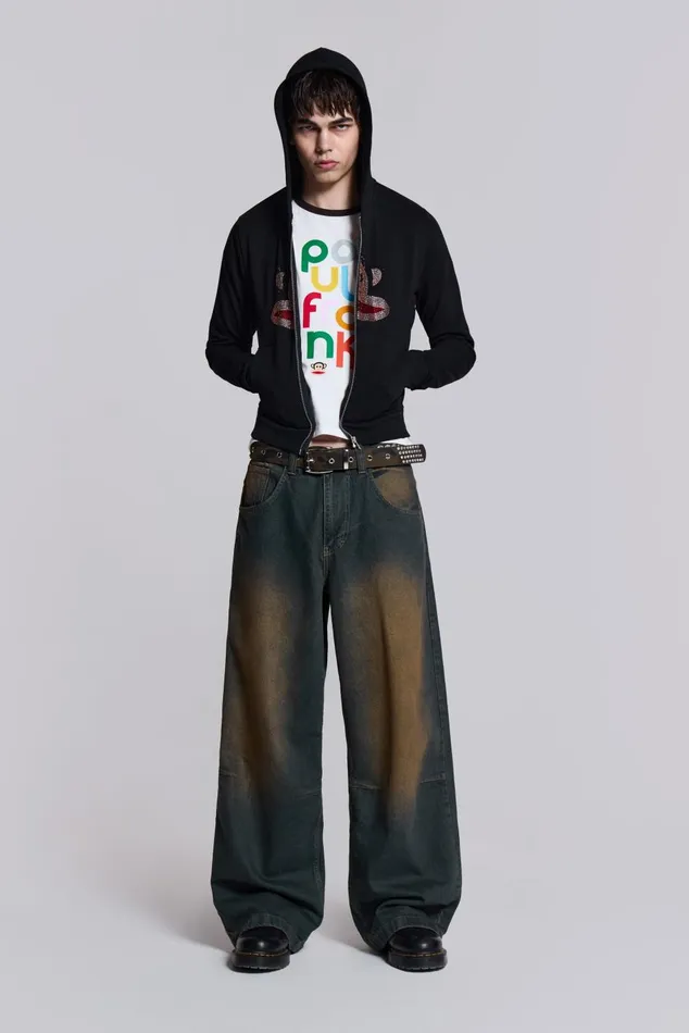 Jaded London Hoodies and Sweatshirts Starry Eyed Julius Hoodie 8211 Men