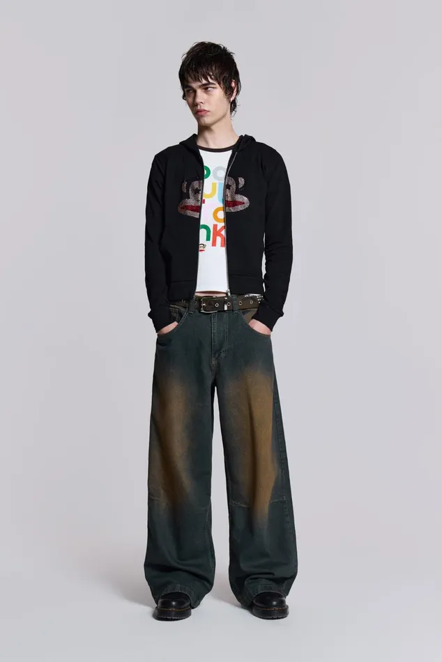Jaded London Hoodies and Sweatshirts Starry Eyed Julius Hoodie 8211 Men