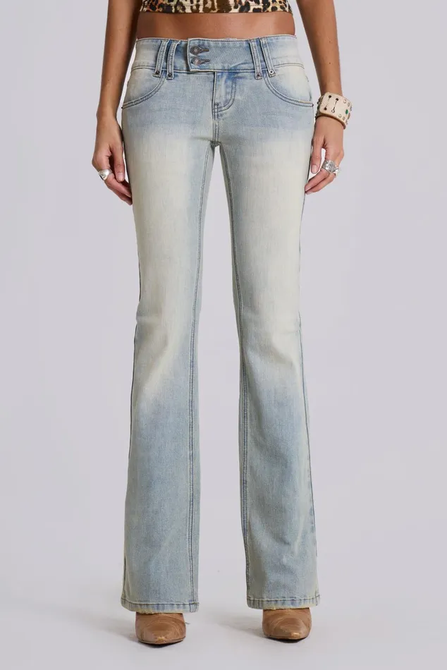 Jaded London Jeans Light Wash Thirteen Jeans 8211 Women