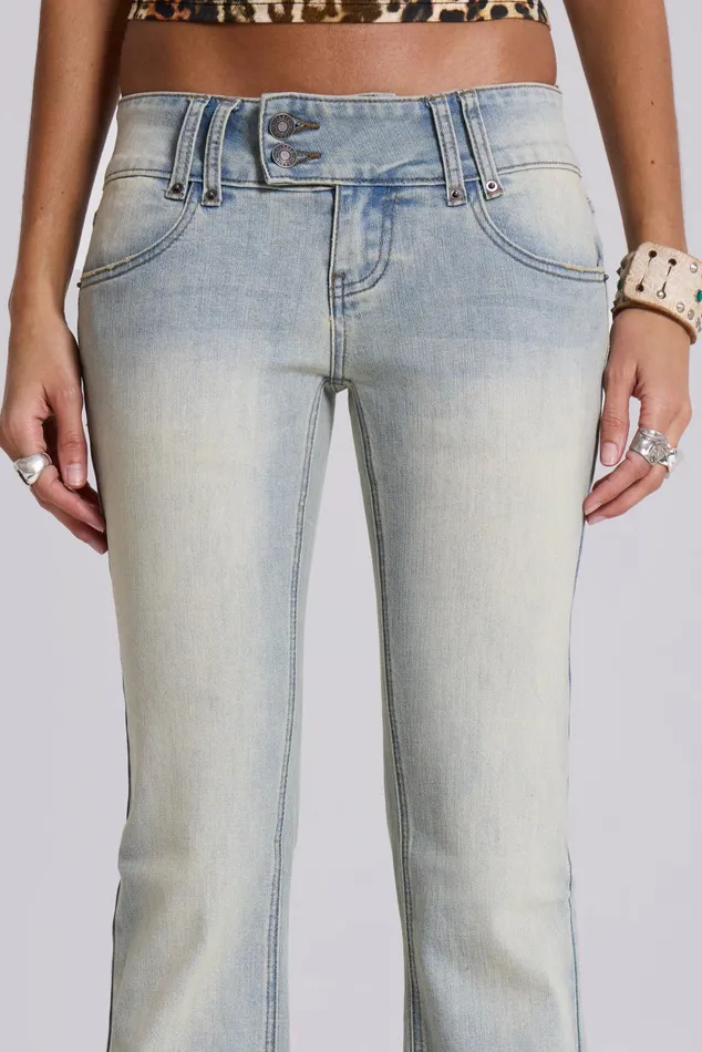 Jaded London Jeans Light Wash Thirteen Jeans 8211 Women