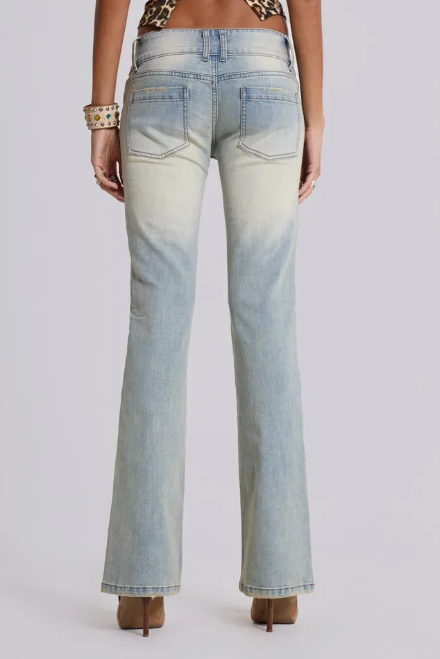Jaded London Jeans Light Wash Thirteen Jeans 8211 Women