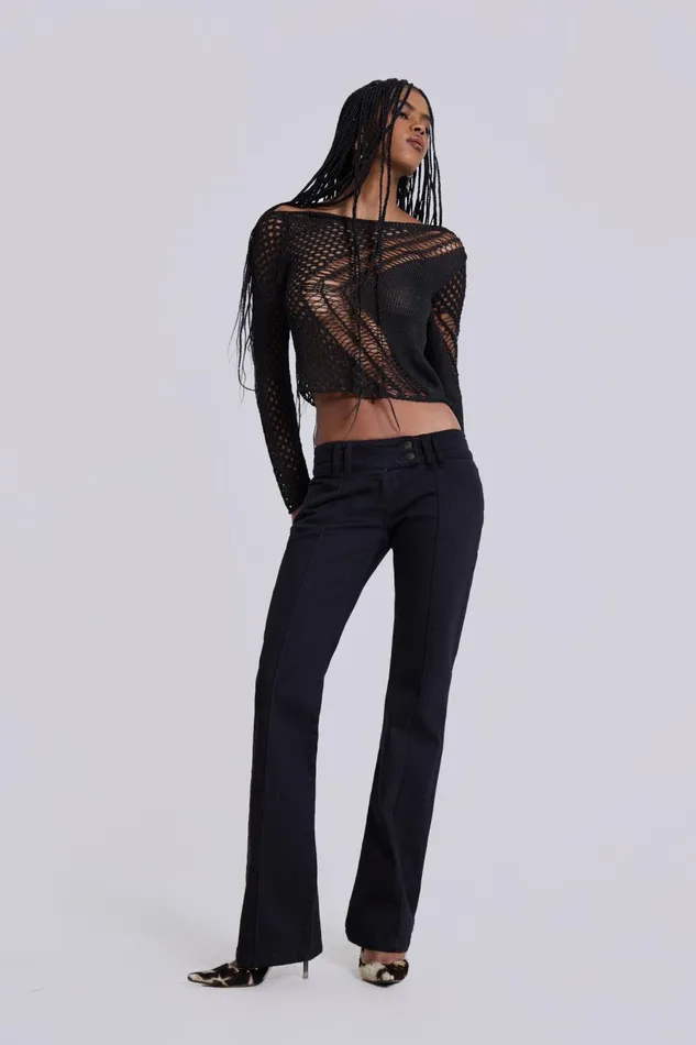 Jaded London Knitwear Rave Knit Backless Top 8211 Women