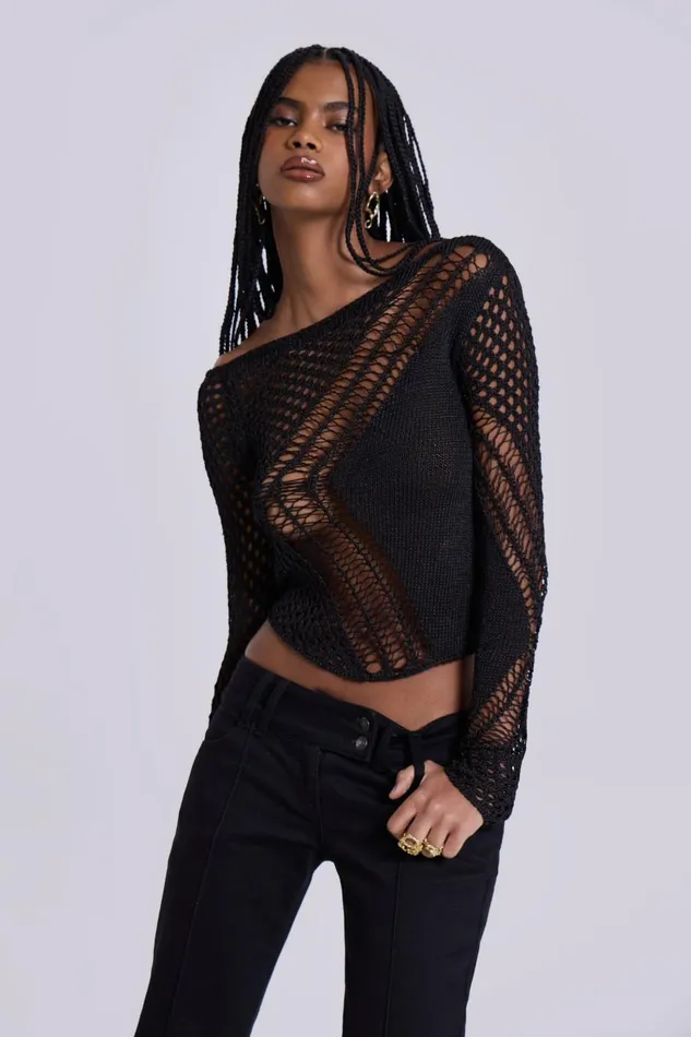 Jaded London Knitwear Rave Knit Backless Top 8211 Women
