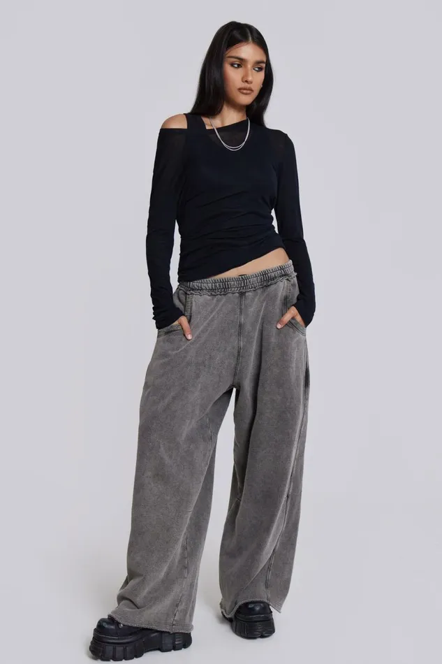 Jaded London Loungewear Chrome Wash Colossus Joggers 8211 Men