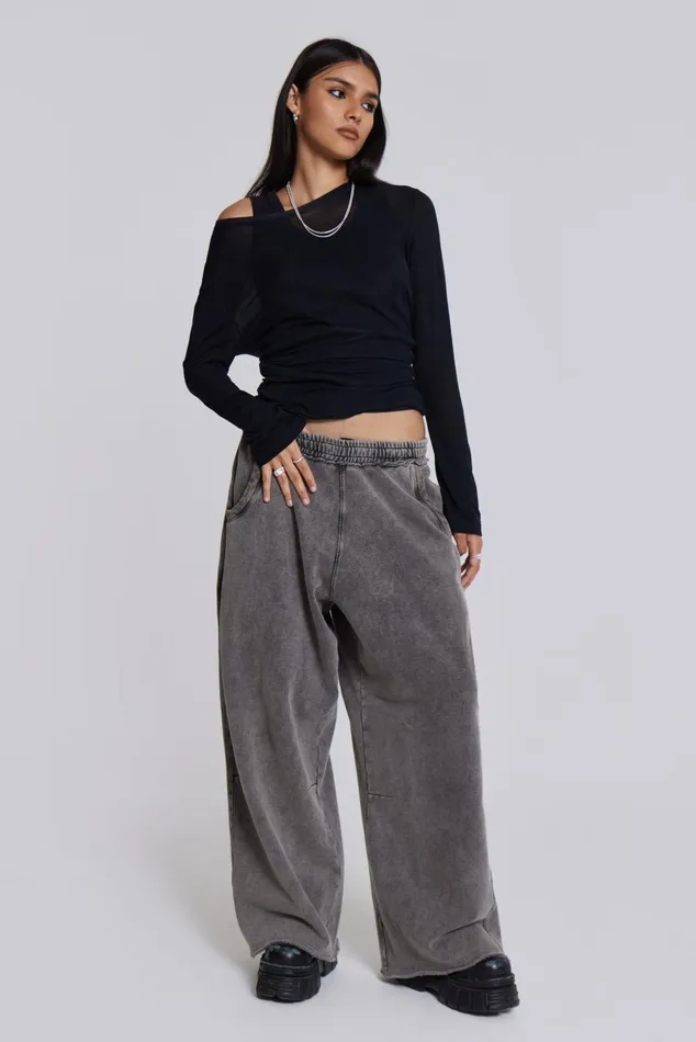 Jaded London Loungewear Chrome Wash Colossus Joggers 8211 Men