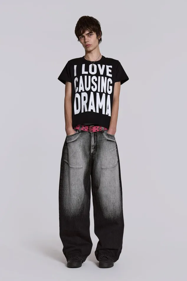 Jaded London TShirts and Vests Drama Tee 8211 Men