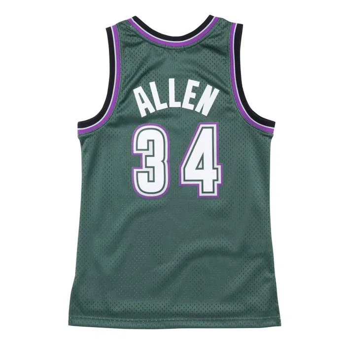 Jerseys MenWomen Mitchell and Ness Women039s Swingman Jersey Milwaukee Bucks 199697 Ray Allen Jerseys MenWomen Mitchell and Ness Women039s Swingman Jersey Milwaukee Bucks 199697 Ray Allen