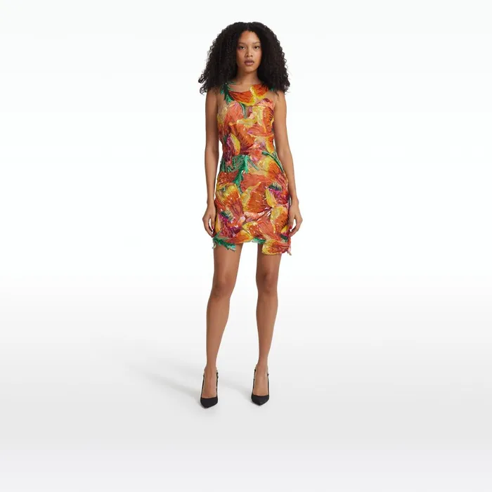Jesse MultiColour Short Dress Women Safiyaa Dresses