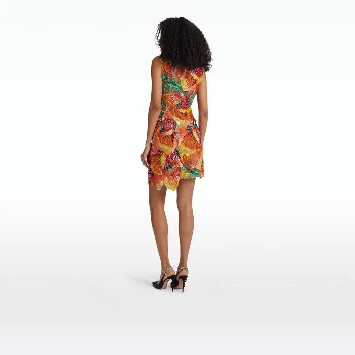 Jesse MultiColour Short Dress Women Safiyaa Dresses