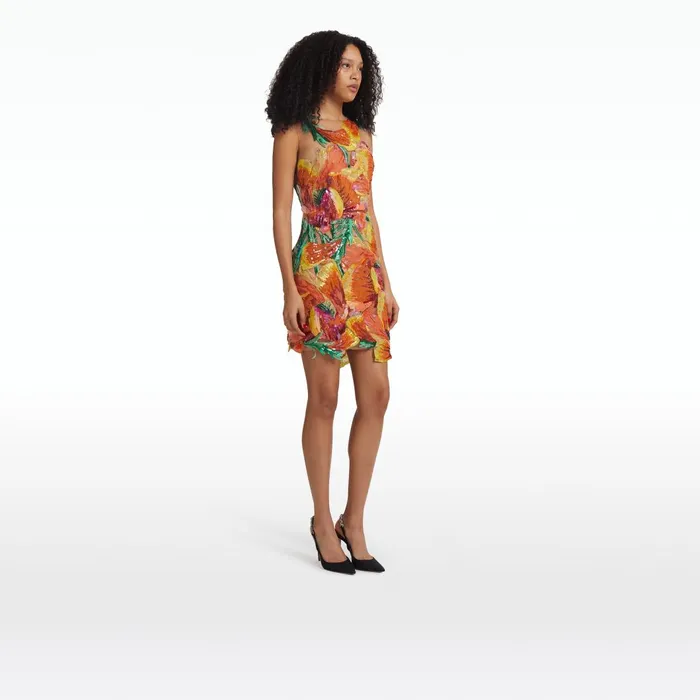 Jesse MultiColour Short Dress Women Safiyaa Dresses