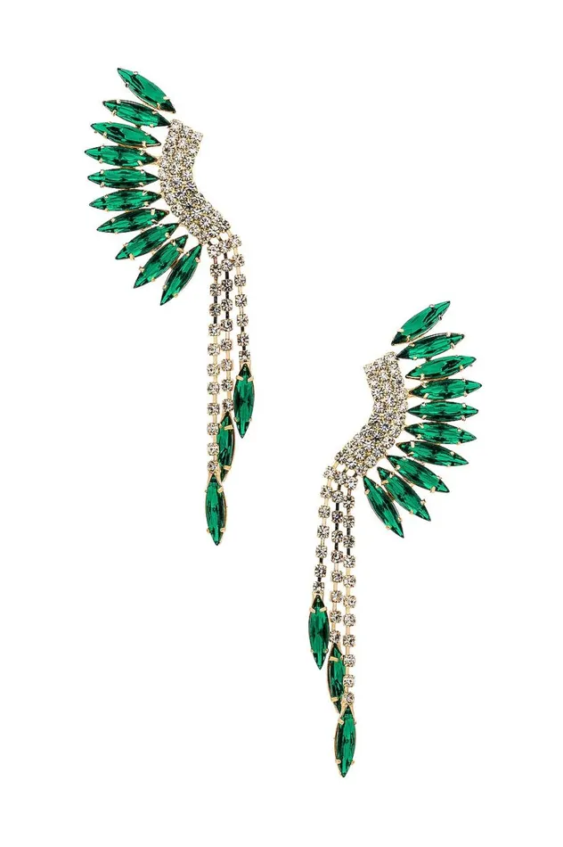 Jewelry Women Lovers and Friends Jade Earring Green