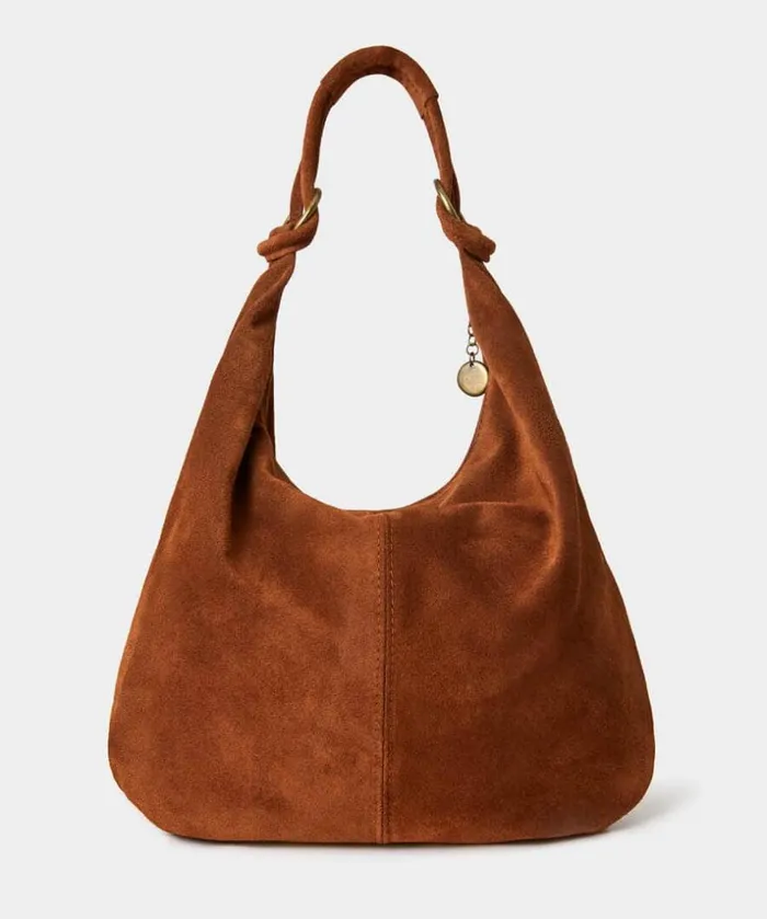 Joe Browns Accessories and Jewellery Easy Street Hobo Suede Bag 8211 Women