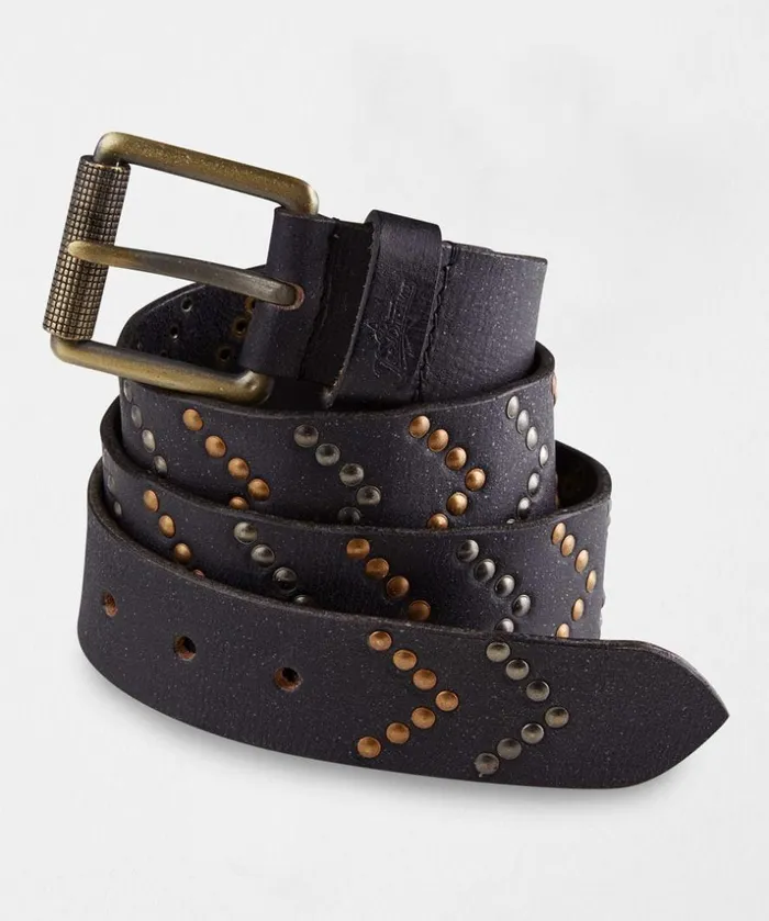 Joe Browns Accessories and Jewellery Super Studded Leather Belt 8211 Men