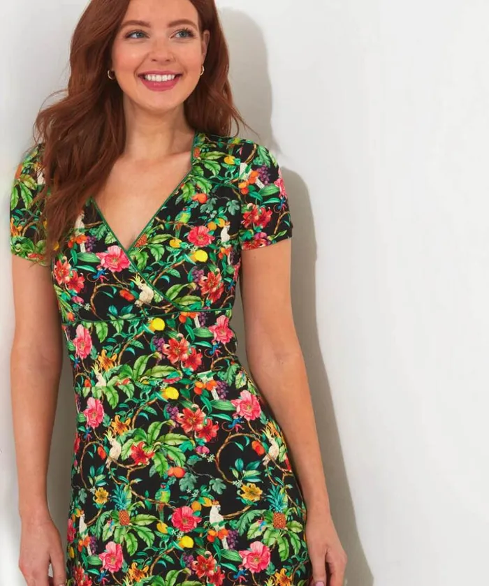 Joe Browns Dresses Pretty Parrot Jersey Dress 8211 Women Joe Browns Dresses Pretty Parrot Jersey Dress 8211 Women