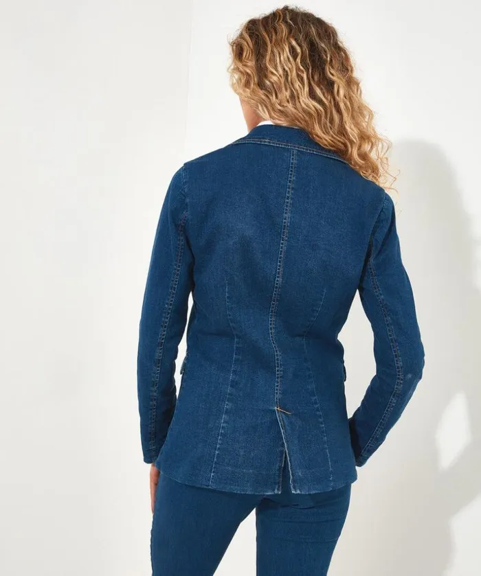 Joe Browns Jackets and Coats The Aurora Denim Blazer 8211 Women Joe Browns Jackets and Coats The Aurora Denim Blazer 8211 Women