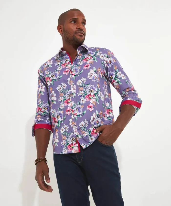 Joe Browns Shirts Summer Days Floral Shirt 8211 Men