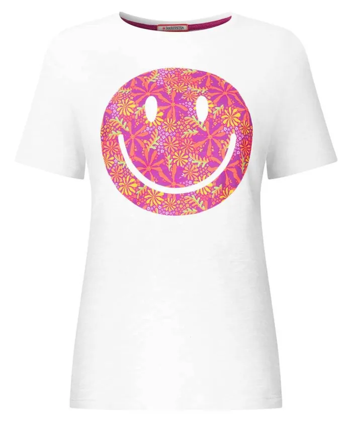 Joe Browns Tops Tunics and Blouses Smiley Graphic Tee 8211 Women Joe Browns Tops Tunics and Blouses Smiley Graphic Tee 8211 Women