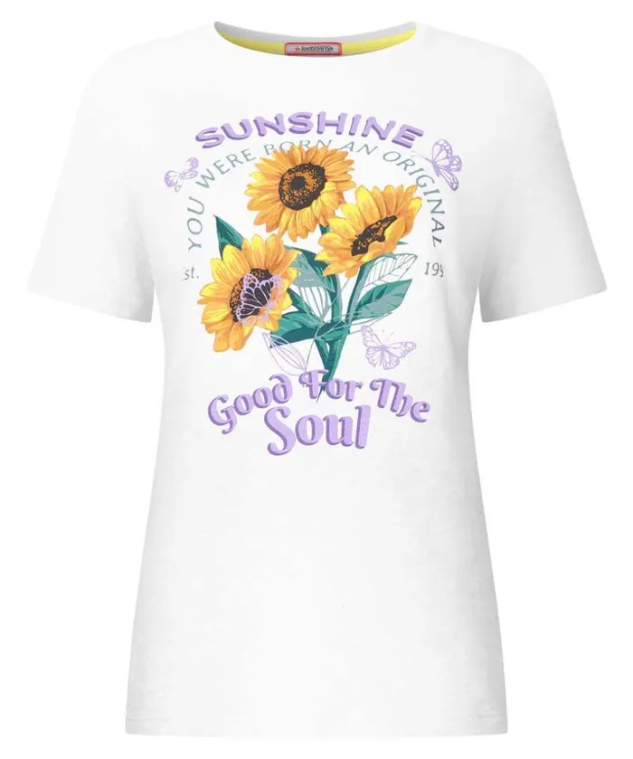 Joe Browns Tops Tunics and Blouses Sunshine Soul Graphic Tee 8211 Women Joe Browns Tops Tunics and Blouses Sunshine Soul Graphic Tee 8211 Women