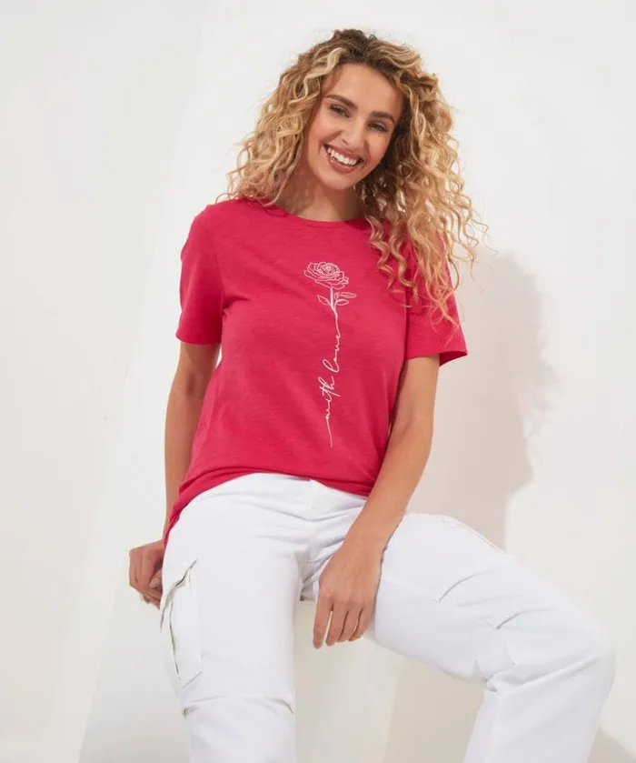 Joe Browns Tops Tunics and Blouses With Love Tee 8211 Women