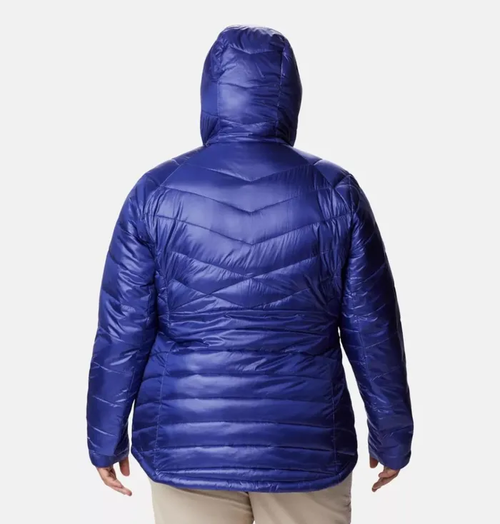 Joy Peak Insulated Hooded Jacket 8211 Plus Size Dark Sapphire Womens Columbia Sportswear Insulated and Down Joy Peak Insulated Hooded Jacket 8211 Plus Size Dark Sapphire Womens Columbia Sportswear Insulated and Down