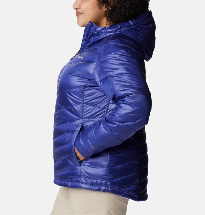 Joy Peak Insulated Hooded Jacket 8211 Plus Size Dark Sapphire Womens Columbia Sportswear Insulated and Down Joy Peak Insulated Hooded Jacket 8211 Plus Size Dark Sapphire Womens Columbia Sportswear Insulated and Down