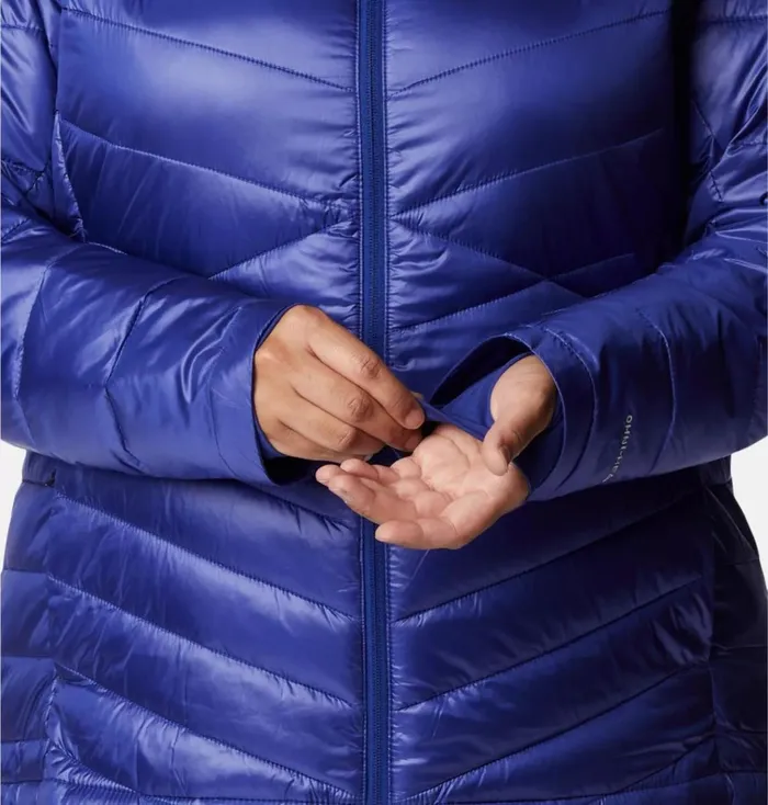 Joy Peak Insulated Hooded Jacket 8211 Plus Size Dark Sapphire Womens Columbia Sportswear Insulated and Down Joy Peak Insulated Hooded Jacket 8211 Plus Size Dark Sapphire Womens Columbia Sportswear Insulated and Down