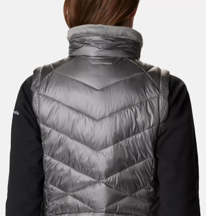 Joy Peak Long Vest City Grey Womens Columbia Sportswear Vests