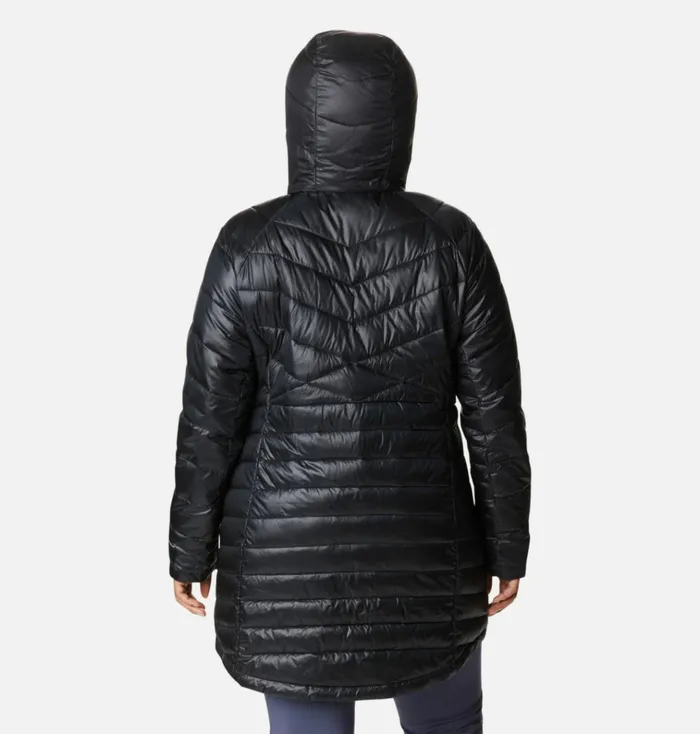 Joy Peak Mid Insulated Hooded Jacket 8211 Plus Size Black Womens Columbia Sportswear Insulated and Down Joy Peak Mid Insulated Hooded Jacket 8211 Plus Size Black Womens Columbia Sportswear Insulated and Down