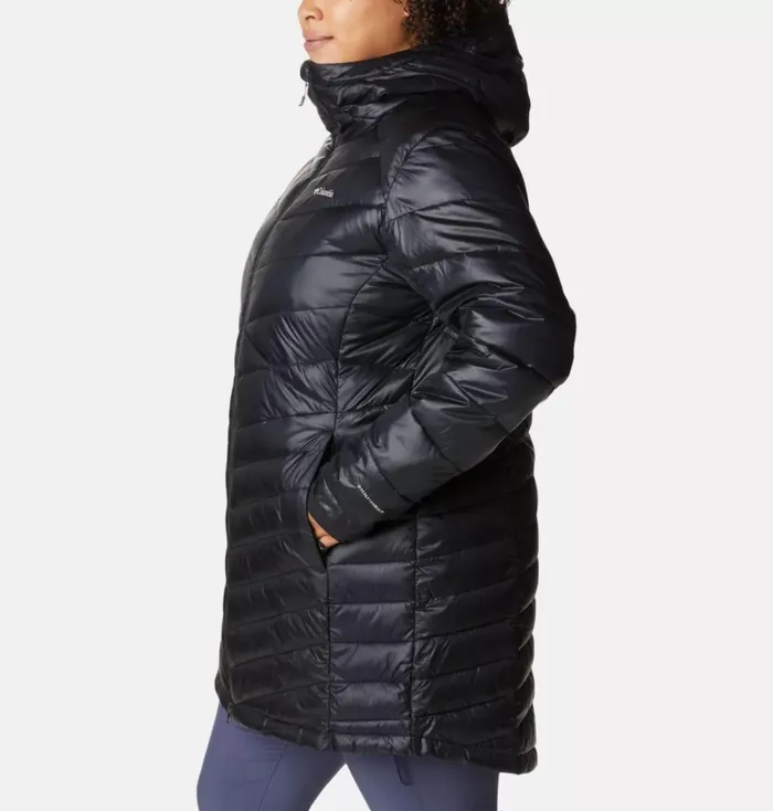 Joy Peak Mid Insulated Hooded Jacket 8211 Plus Size Black Womens Columbia Sportswear Insulated and Down Joy Peak Mid Insulated Hooded Jacket 8211 Plus Size Black Womens Columbia Sportswear Insulated and Down